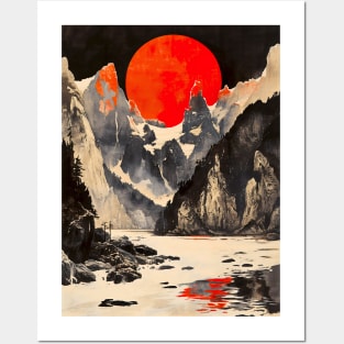 Red Moon Vintage Posters and Art